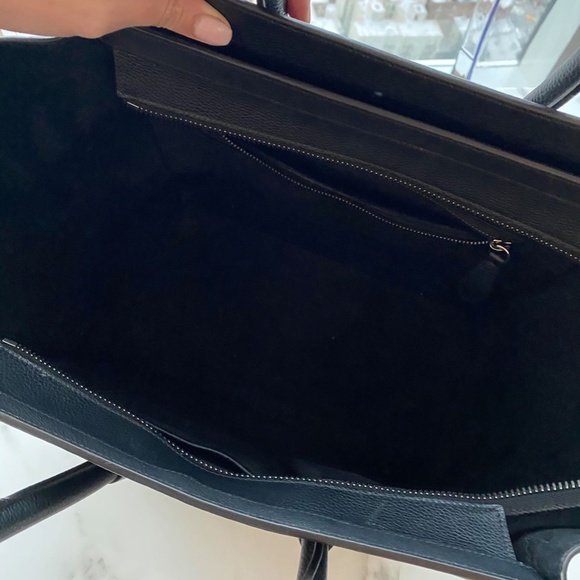 MINI LUGGAGE HANDBAG IN DRUMMED CALFSKIN - Picture 3 of 5